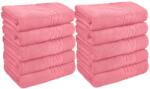 Ralex Pucioasa Pachet 10 prosoape baie 50x90 cm Bumbac 100%, Greek Border 500 grame/mp, Roz (100.280-10-105641) Prosop