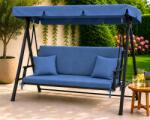 Ralex Pucioasa Saltea balansoar premium două segmente cu 2 perne 30x50 cm, 50x150 cm saltea, Albastru Deschis (4) (400.804-111468)