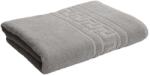 Ralex Pucioasa Prosop baie de fata 50x90 cm Bumbac 100%, Greek Border 500 grame/mp, Gri (100.280-gri) Prosop
