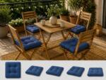 Ralex Pucioasa Set 4 pernute scaun interior / exterior 40 x 40 x 7 cm, Bleumarin, Pucioasa (400.805-110860)