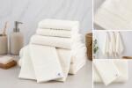 Ralex Pucioasa Prosop baie 70x140 cm Luxury 100% Bumbac Lux 600 gr. /mp, Alb (400.611-102940) Prosop