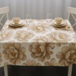 Ralex Pucioasa Fata de masa antimurdarire 140x180 cm, Imprimeu floral Crem Ralex Pucioasa (500.101-100005) Fata de masa