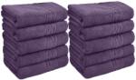 Ralex Pucioasa Pachet 10 prosoape baie 50x90 cm Bumbac 100%, Greek Border 500 grame/mp, Lila (100.280-10-lila) Prosop