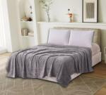 Ralex Pucioasa Patura Cocolino UNI pentru pat dublu 200 x 230 cm, model fluturi Gri Pucioasa (PCU-gri) Patura