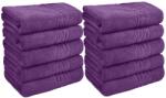 Ralex Pucioasa Pachet 10 prosoape baie 70x140 cm Bumbac 100%, Greek Border 500 grame/mp, Mov (100.279-10-mov) Prosop