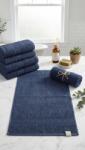 Ralex Pucioasa Set 2 prosoape baie 70x140 cm si 50x90 cm Bumbac 100%, Greek Border 500 grame/mp, Antracit Whisper (25.S-109641) Prosop