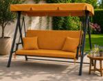 Ralex Pucioasa Saltea balansoar premium două segmente cu 2 perne 30x50 cm, 50x150 cm saltea, Orange (14) (400.804-111492)