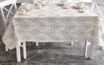 Ralex Pucioasa Față de masă rotundă 140 cm antimurdărire, Modernă Crem (500.109-92247) Fata de masa