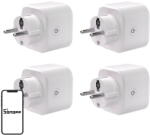 SONOFF S61s - priza externa compatibila cu Matter prin Wi-Fi, pachet de 4 bucati (S61STPF 4pac)