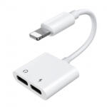 JOYROOM Ben Series adapter Lightning / 2x Lightning, fehér (S-Y104)