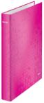 Leitz Caiet mecanic LEITZ Wow, 2DR, 25mm - roz metalizat roz A4 Caiet mecanic 2 inele Nu 25 mm (L-42410023)