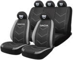 AutoHelix MSA Set Huse Scaune Universale HLX3 Compatibile cu Dacia - Negru/Gri (GROS2)