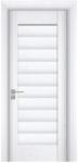 Novo Doors Usa Interior din MDF Novo Doors ND01 LUX PREMIUM, Cadru din Lemn Masiv, KIT COMPLET, Toc Reglabil de 10 CM INCLUS, Plinta pe Ambele Parti (Culoare: Wenge, Dimensiune: 60 cm, Maner: Patrat argintiu cro