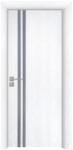 Novo Doors Usa Interior din MDF Novo Doors ND08 LUX PREMIUM, Cadru din Lemn Masiv, KIT COMPLET, Toc Reglabil de 10 CM INCLUS, Plinta pe Ambele Parti (Culoare: Wenge, Dimensiune: 70 cm, Toc: Reglabil 30 cm, Maner