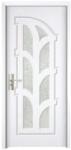 Novo Doors Usa Interior din MDF Novo Doors ND308, Cadru din Lemn Masiv, Geam Sablat, KIT COMPLET, Toc , Manere si balamale incluse (Culoare: Stejar Deschis, Dimensiune: 70 cm, Toc: Reglabil 30 cm, Maner: Patrat 