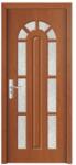 Novo Doors Usa Interior din MDF Novo Doors ND108, Cadru din Lemn Masiv, Geam Sablat, KIT COMPLET, Toc , Manere si balamale incluse (Culoare: Stejar Auriu, Dimensiune: 60 cm, Maner: Patrat negru inchidere magneti