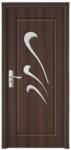 Novo Doors Usa Interior din MDF Novo Doors ND231, Cadru din Lemn Masiv, Geam Sablat, KIT COMPLET, Toc , Manere si balamale incluse (Culoare: Nuc, Dimensiune: 60 cm, Maner: Standard, Toc: Fix) (ND231NUC60MSTTF)