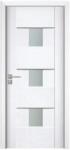 Novo Doors Usa Interior din MDF Novo Doors ND06 LUX PREMIUM, Cadru din Lemn Masiv, KIT COMPLET, Toc Reglabil de 10 CM INCLUS, Plinta pe Ambele Parti (Culoare: Gri, Dimensiune: 60 cm, Toc: Reglabil 30 cm, Maner: 