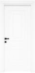 Novo Doors Usa Interior din MDF Novo Doors NDF22 LUX PREMIUM SOFT TOUCH, Cadru din Lemn Masiv, KIT COMPLET, Toc Reglabil de 10 CM INCLUS, Plinta pe Ambele Parti (Culoare: Alb mat, Dimensiune: 60 cm, Toc: Reglabi
