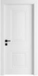 Novo Doors Usa Interior din MDF Novo Doors NDF23 LUX PREMIUM SOFT TOUCH, Cadru din Lemn Masiv, KIT COMPLET, Toc Reglabil de 10 CM INCLUS, Plinta pe Ambele Parti (Culoare: Gri Antracit, Dimensiune: 60 cm, Toc: Re