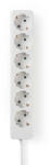 Nedis 6 Plug 3 m (ESOC630F1WT)
