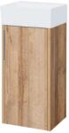Mereo Vigo - Dulap cu lavoar de serviciu 33x71x30 cm, S/D, stejar Riviera CN351 (CN351)