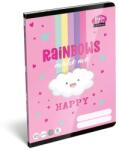 ICO Lollipop Rainbow: Vonalas füzet - A/5-ös, 3. osztály (7500169001) - jateknet