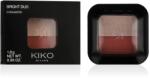KIKO Bright Duo Eyeshadow 1, 8 g nuanță 07 Light Rose/Rosy Peach
