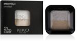 KIKO Bright Duo Eyeshadow 1, 8 g nuanță 06 Champagne/Rosy Taupe