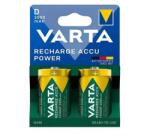 VARTA Recharge Accu Power elem (D, LR20, 1.2V, 3000 mAh, Ni-MH, újratölthető) 2db/csomag (56720101412)