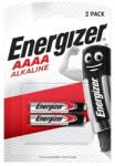 Energizer tartós elem (aaaa, lr61, 1.5v, alkáli) 2db/csomag (E300784303)