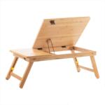 InnovaGoods Laptop asztal/állvány, InnovaGoods, bambusz, barna (V0103031)