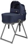 Peg Perego Сгъваем кош за новородено със стойка Peg-Perego - Culla Flex, Blue Shine (20503) - ozone