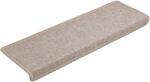 vidaXL 30 db tópszínű lépcsőszőnyeg 65x21x4 cm 3365771 (3365771)