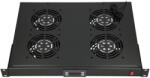 ExtraLink Panou Ventilatoare ExtraLink 1U Black (EX.14718)