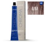LAKMÉ COSMETICS Vopsea permanenta fara amoniac 6/61 blond inchis castaniu cenusiu Chroma 60ml (8429421166119)