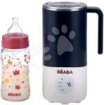 BÉABA Încălzitor pentru lapte de orice tip Milk Prep® Night Blue Beaba 420 ml oțel inoxidabil 22°C/37°C/48°C albastru, de la 0 luni (BE911693) Incalzitor biberon