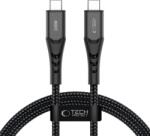 Tech-Protect Cablu Date si Incarcare TECH-PROTECT USB-C - USB-C UB11T Ultraboost 100W 1m Negru