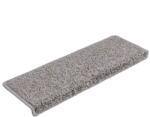 vidaXL 30 db szürke lépcsőszőnyeg 65 x 21 x 4 cm 3365825 (3365825)