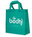 Bodhi kis bevásárlótáska - turquoise with logo white