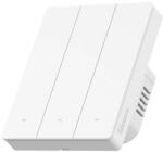 SONOFF Smart Kapcsoló, Sonoff Matter M5-3C-80W, 3 csatorna, Hangvezérlés és alkalmazás, Keretre rögzíthető, WiFi, Fehér