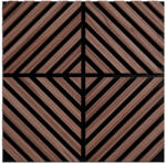 Leziter Akusztikus falpanel Deco IX olajos tölgy hatású 60x60x1, 8 cm (J01TF14-OAK) - leziteronline