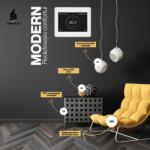 BIRAI® FLC intelligens szobatermosztát, interneten/okostelefonon keresztül vezérelhető, programozható WiFi-vel a Tuya alkalmazásból, Alexából és Google Home-ból, kompatibilis bármilyen gázfűt