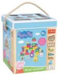 Trefl Trefl: Peppa malac fa építőkockák - Betűk és számok (61573)