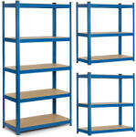 Humberg Метален стелаж за съхранение 180 x 90 x 40cm humberg 4848 (4848)