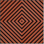 Leziter Akusztikus falpanel Deco XI dió hatású 60x60x1, 8 cm (J01TF24-WAL) - leziter