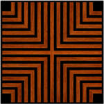 Leziter Akusztikus falpanel Deco V dió hatású 60x60x1, 8 cm (J01TF02-WAL) - leziter