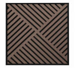 Leziter Akusztikus falpanel Deco VIII olajos tölgy hatású 60x60x1, 8 cm (J01TF08-OAK) - leziter