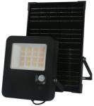 ACA Lighting Norel LED napelemes reflektor, 32 W, 3CCT, IP65, Li-Fe 6, 4 V/6 Ah, fekete