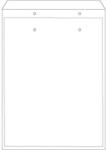  Légpárnás tasak GPV No15/W5 szilikonos fehér 220x265mm